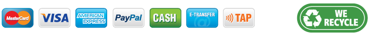 We accept most credit cards